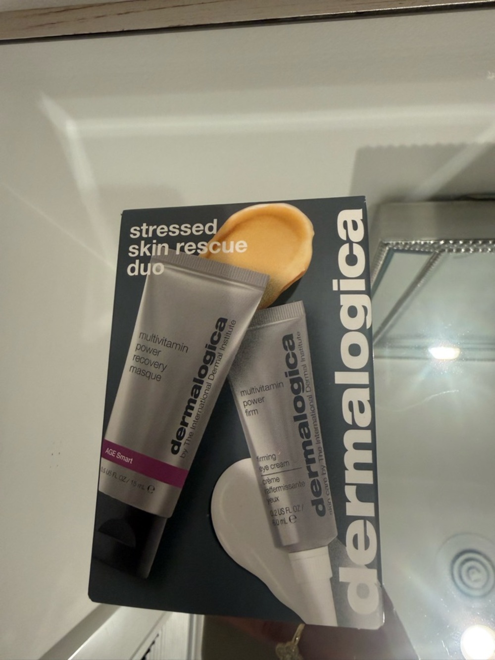 Dermalogica Stressed Skin Rescue Duo - Gray & Cream brand new